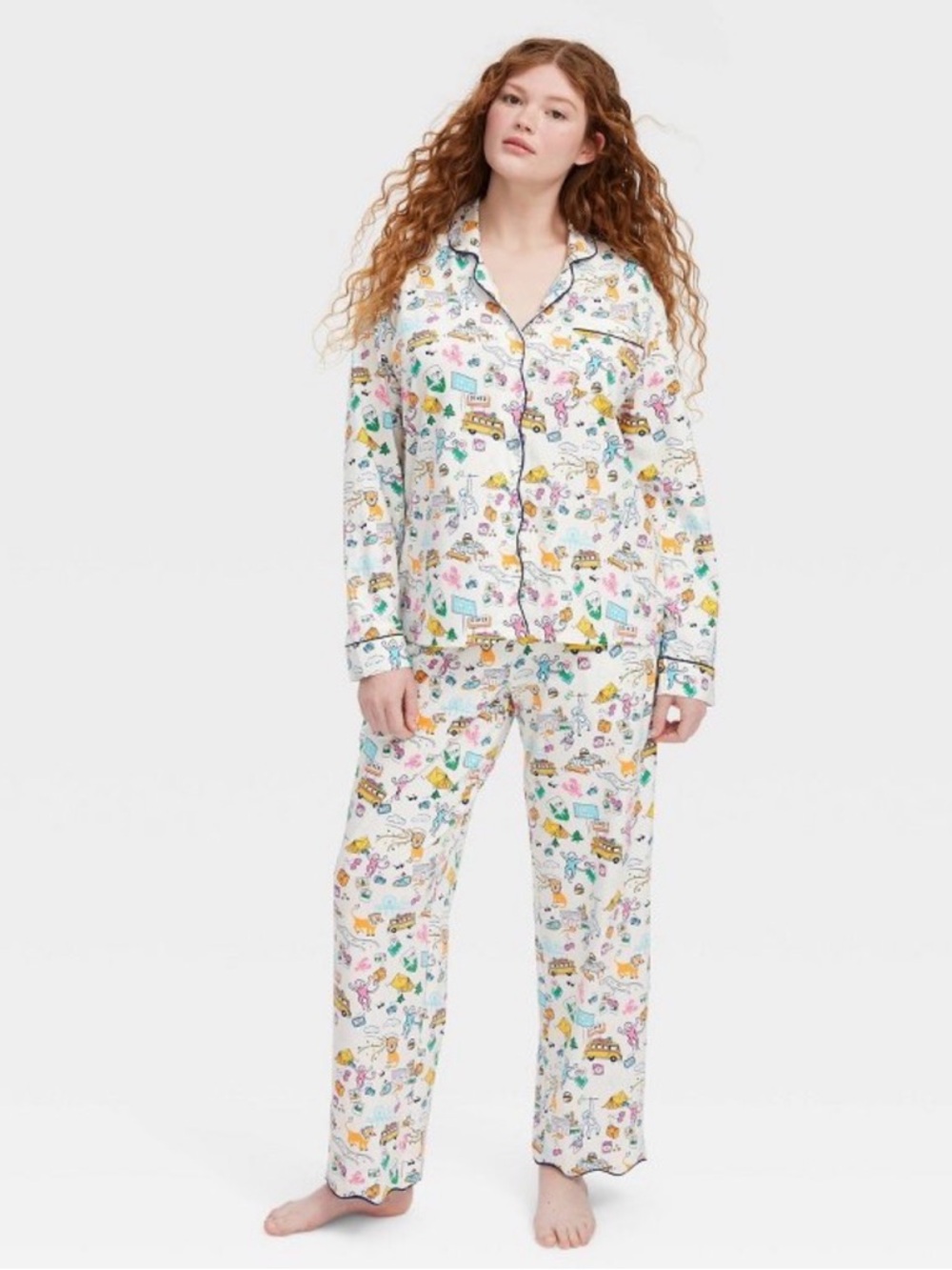Roller Rabbit x Target road tripper pajamas new with tags, womens size XXS